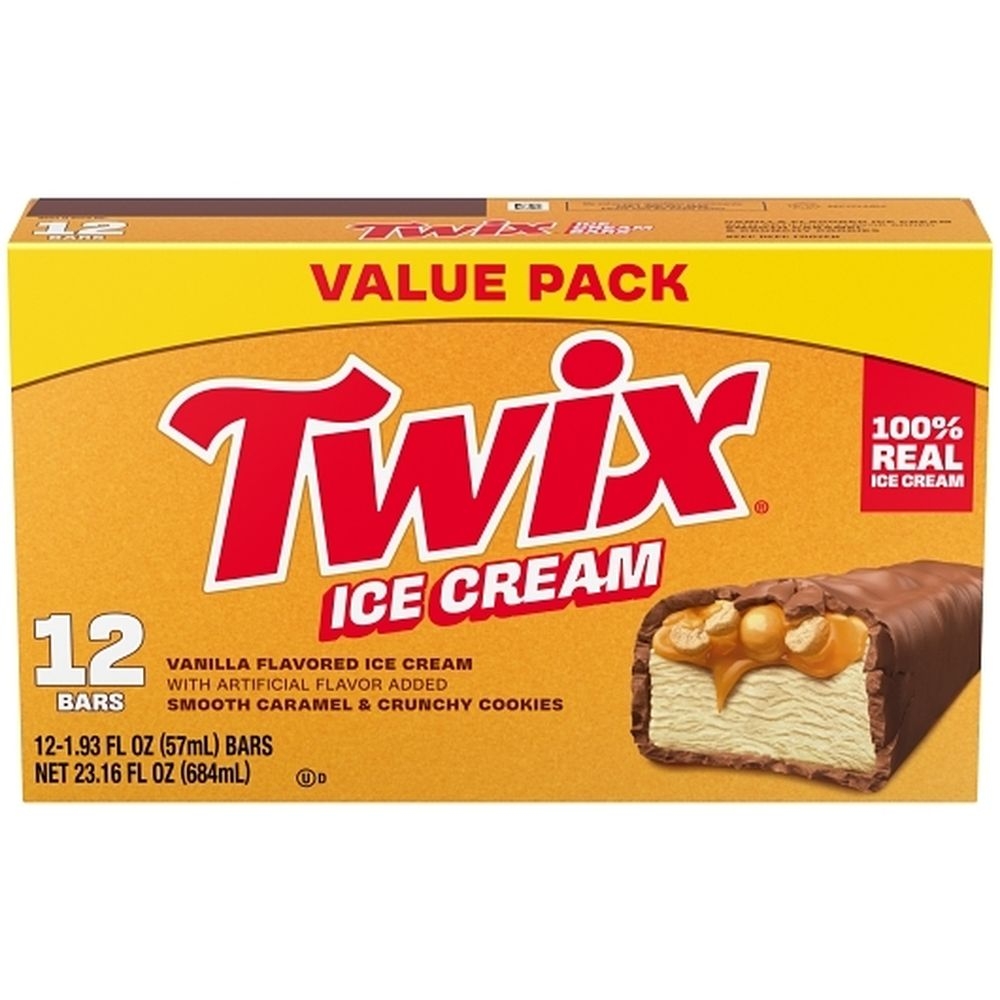 Caramel Vanilla Flavored Ice Cream Bar