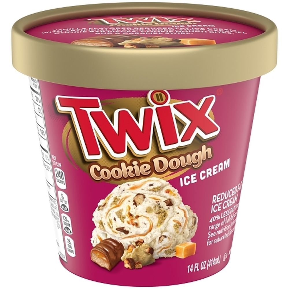 Cookie Dough and Caramel Ice Cream