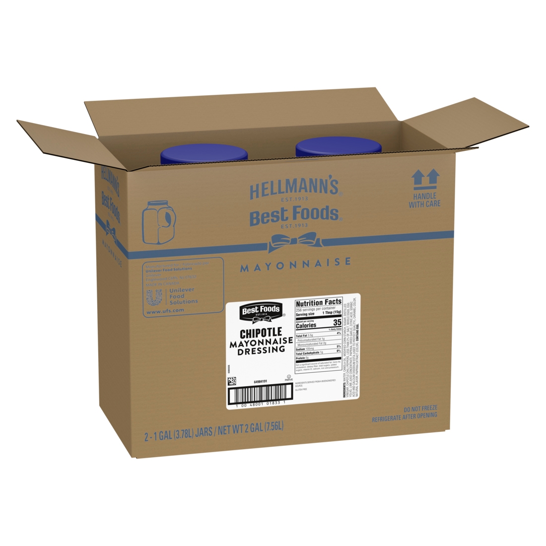 Best Foods Chipotle Mayonnaise, 1 Gallon -- 2 Per Case