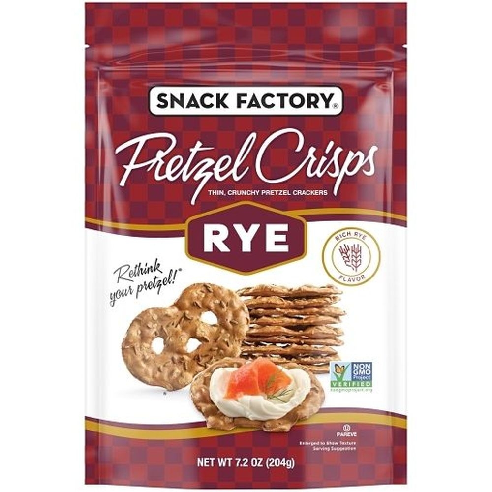 Rye Pretzel Crackers