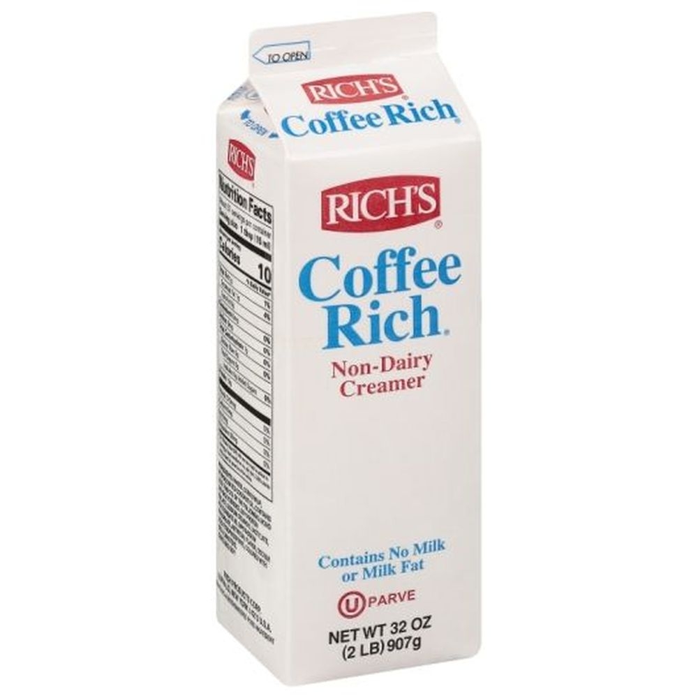 Rich's Coffee Rich Non-Dairy Creamer, 32 ounce -- 12 per case