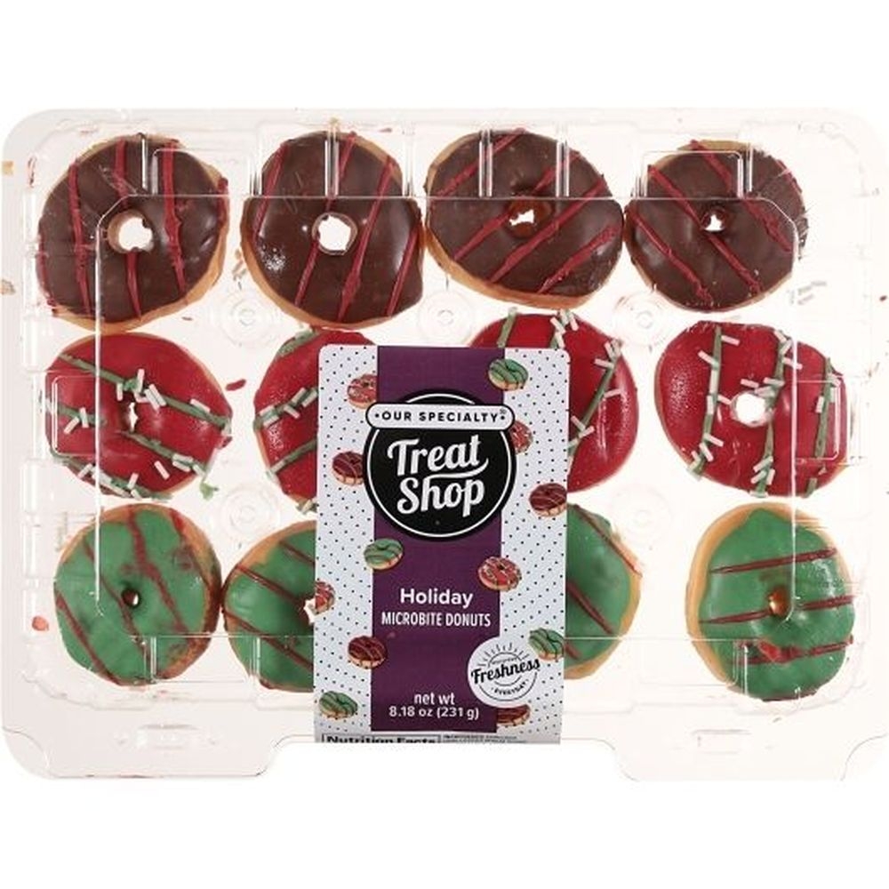 Treat Shop Holiday Microbite Donuts