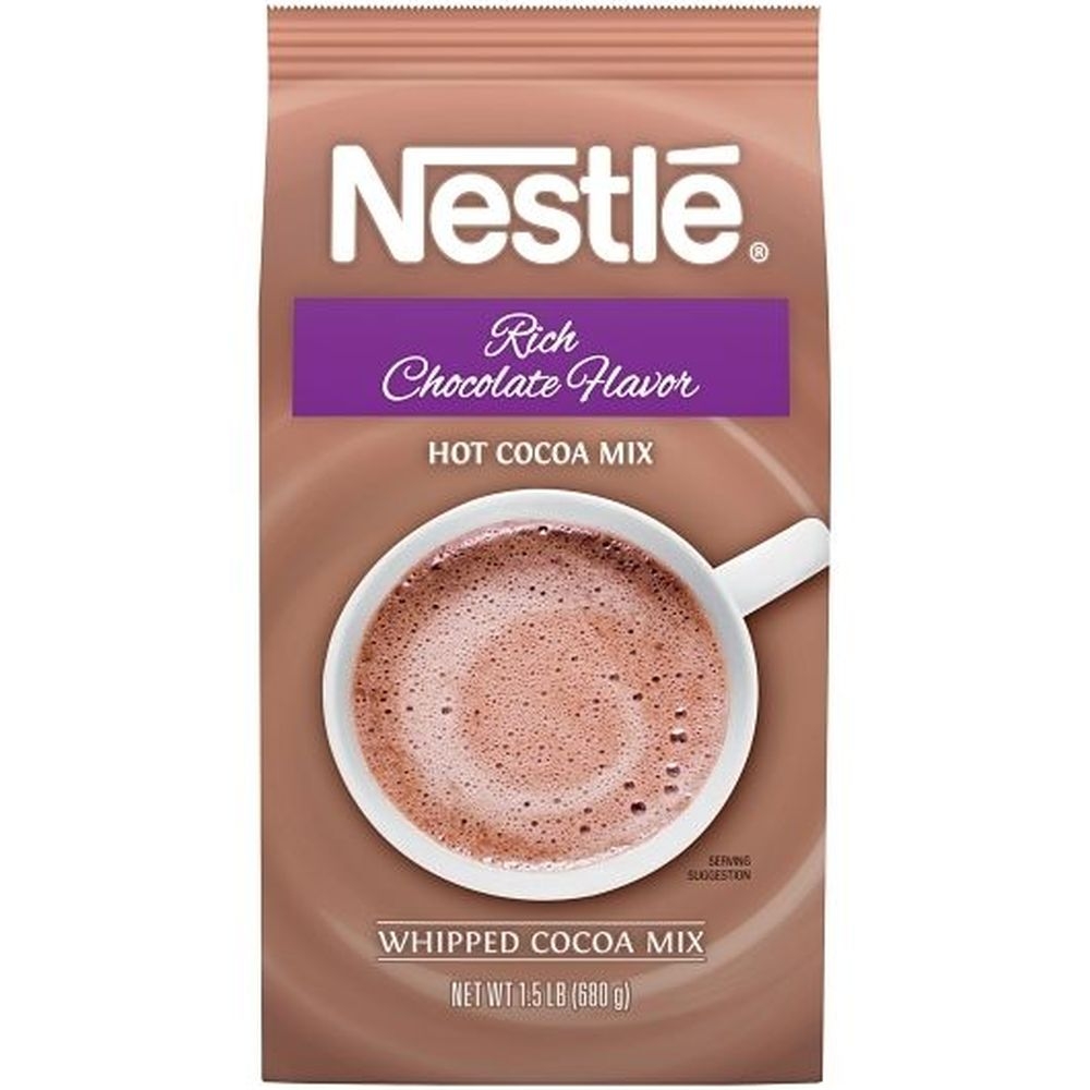 Nestle Regular Hot Chocolate Drink, 1.5 Pound -- 12 per case.