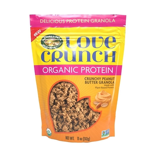 Love Crunch Organic Peanut Butter Protein Granola, 11 Ounce -- 6 per case