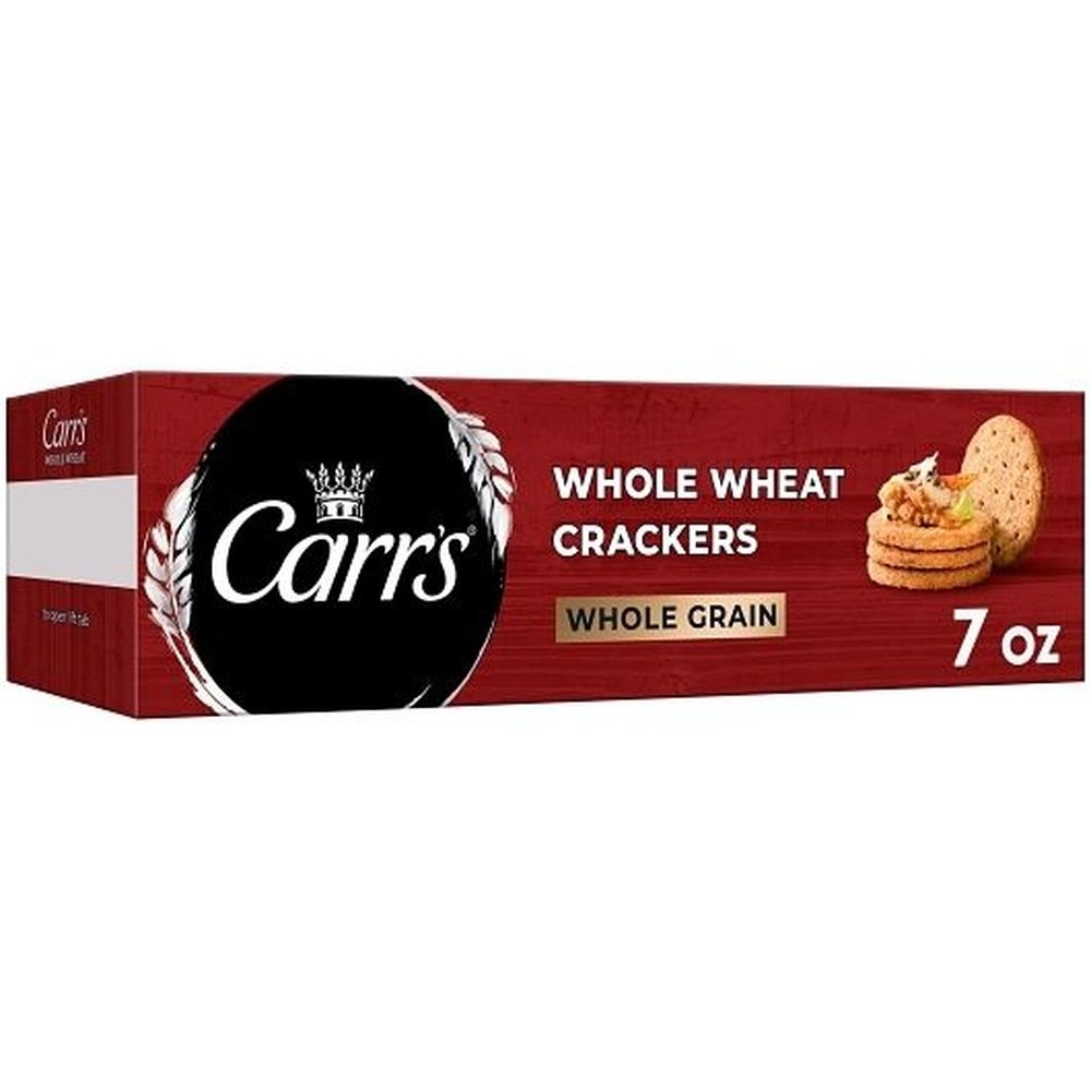 Cracker Keebler Carrs Whole Wheat 12 Case 7.05 Ounce