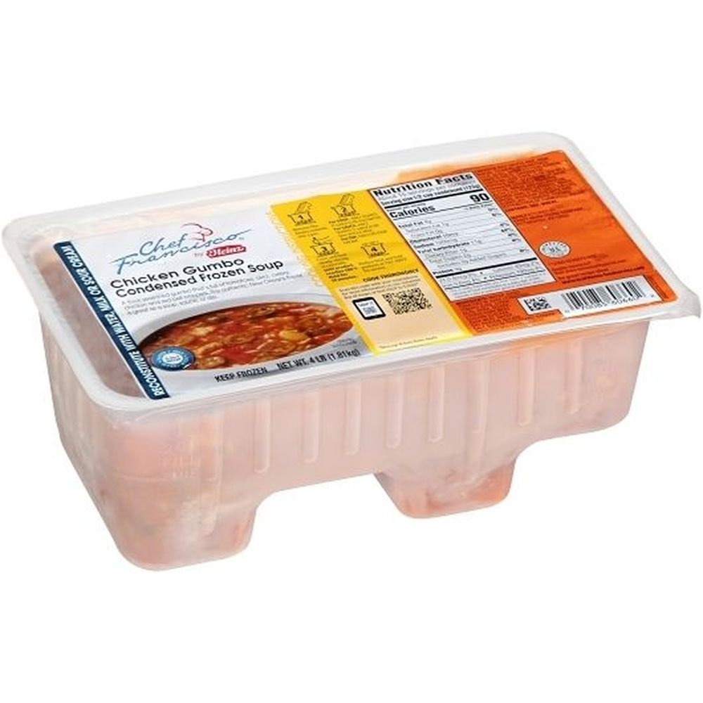 Chef Francisco Chicken Gumbo Soup, 4 Pound -- 4 per case
