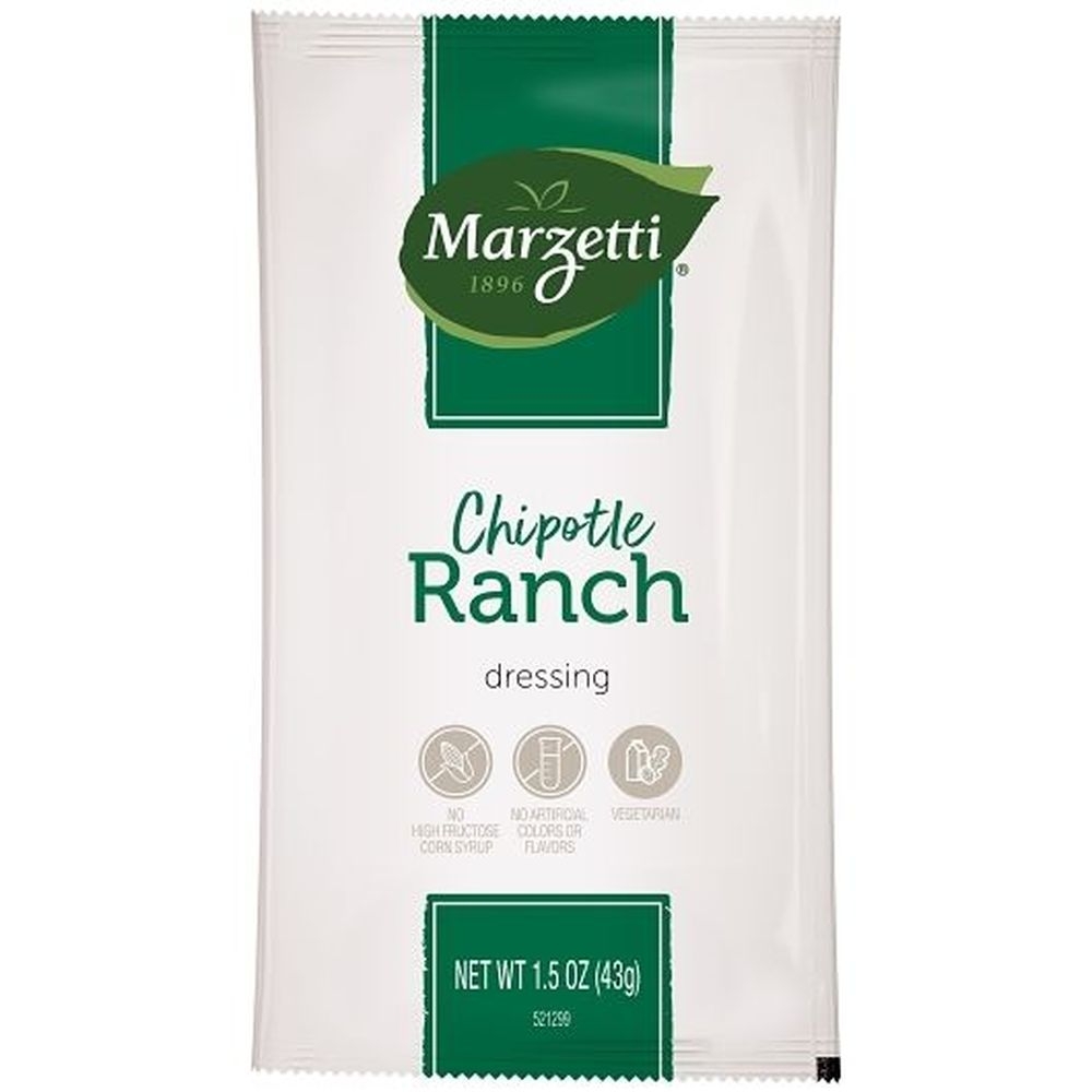 Marzetti Chipotle Ranch Dressing, 1.5 Ounce -- 60 per case