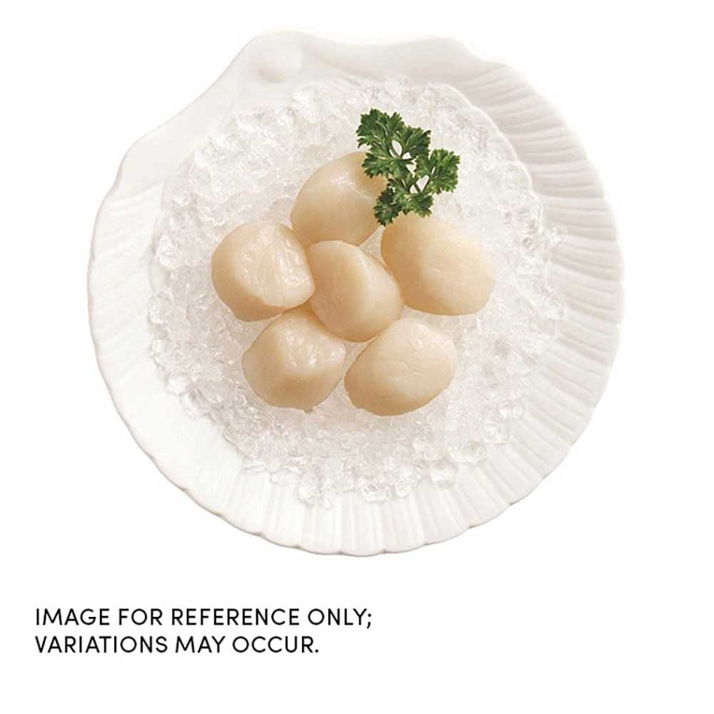 Frozen Seafood Premium 20 to 30 Count Dry Sea Scallops, 5 Pound -- 2 per case.