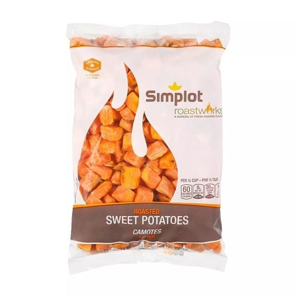 Roast Works Unseasoned Roasted Sweet Potato, 2.5 Pound -- 6 per case.