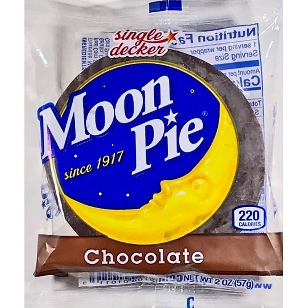 Original MoonPie Chocolate - 12 count box, 8 boxes per case