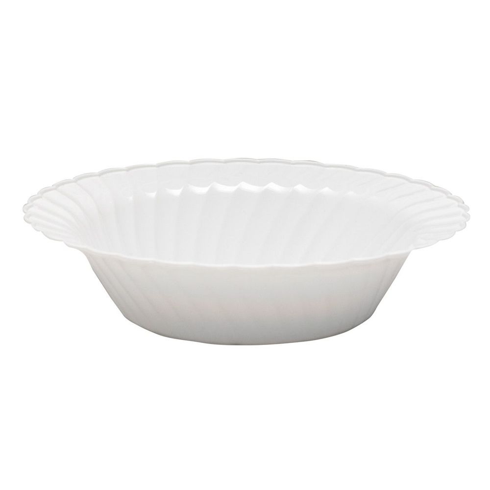 White Polystyrene Bowl