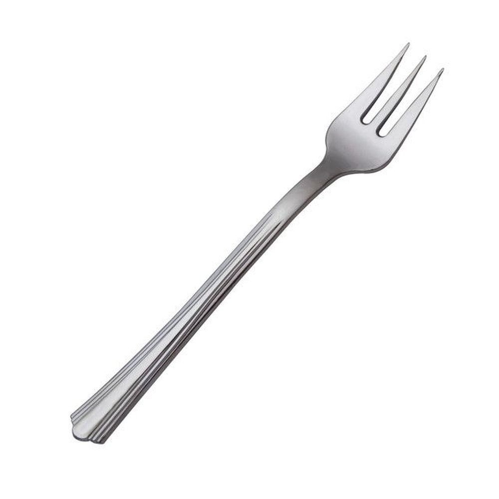 Petites Number 6 Polystyrene Silver Tasting Fork