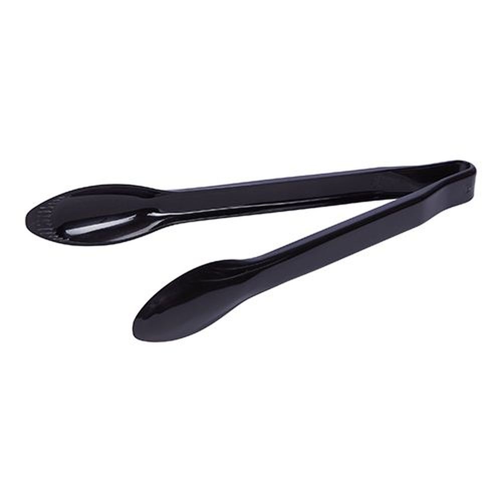 Black Large Number 5 Polypropylene Serving Tongs