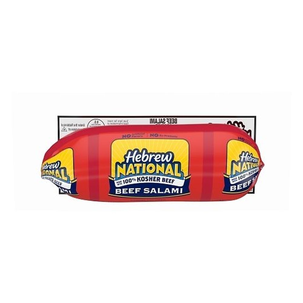 Conagra Hebrew National Beef Salami, 12 Ounce -- 12 per case.