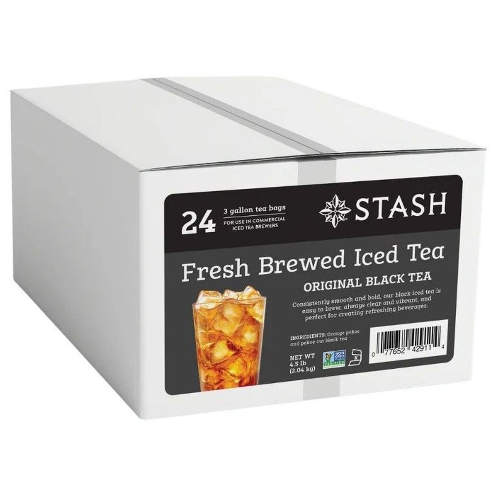 Stash Original Black Fresh Brewed Iced Tea, 4.5 Pound