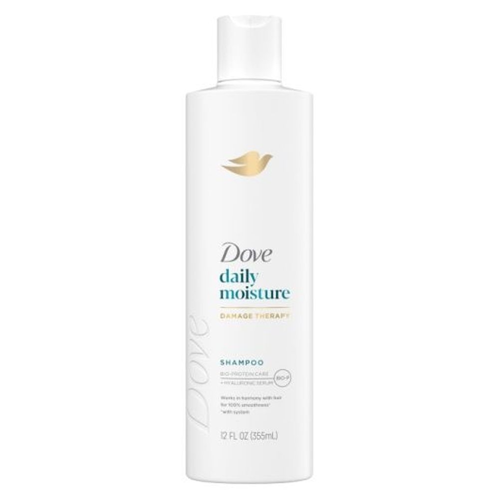 Dove Daily Moisture Therapy Shampoo, 12 Ounce -- 6 per case.