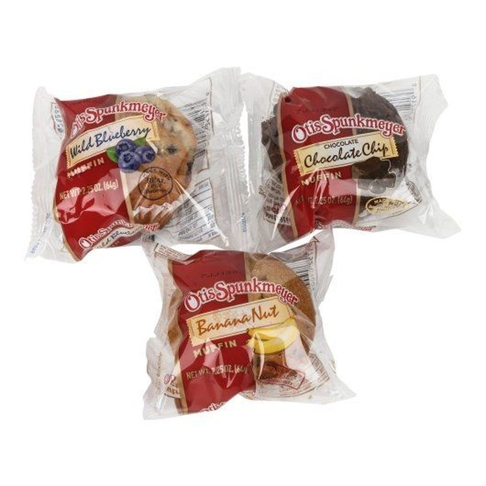 Otis Spunkmeyer Delicious Essentials Mixed Muffin, 2.25 Ounce -- 96 per case.