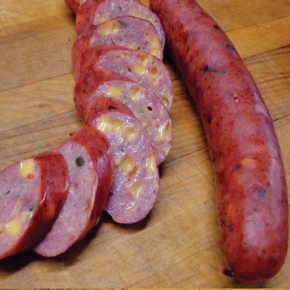Syracuse Jalapeno and Cheese Sausage.