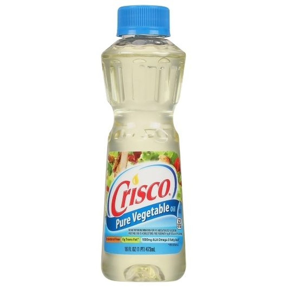Crisco Vegetable Oil, 16 Fluid Ounce Bottle -- 12 per case
