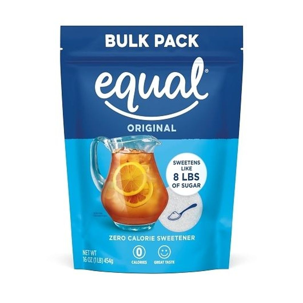 Equal Bulk Pack Sweetener, 16 Ounce -- 6 per case.