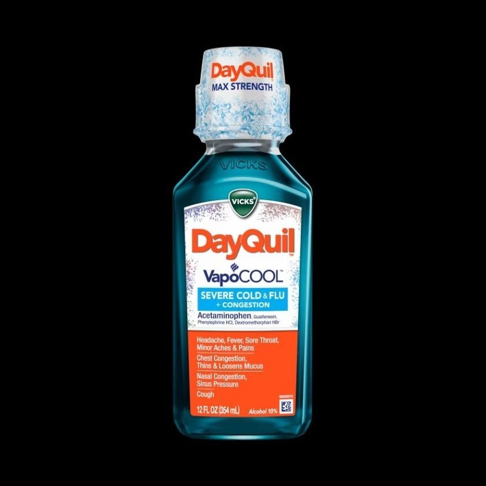 Vapocool Severe Maximum Strength Cold and Flu + Congestion Daytime Relief Liquid