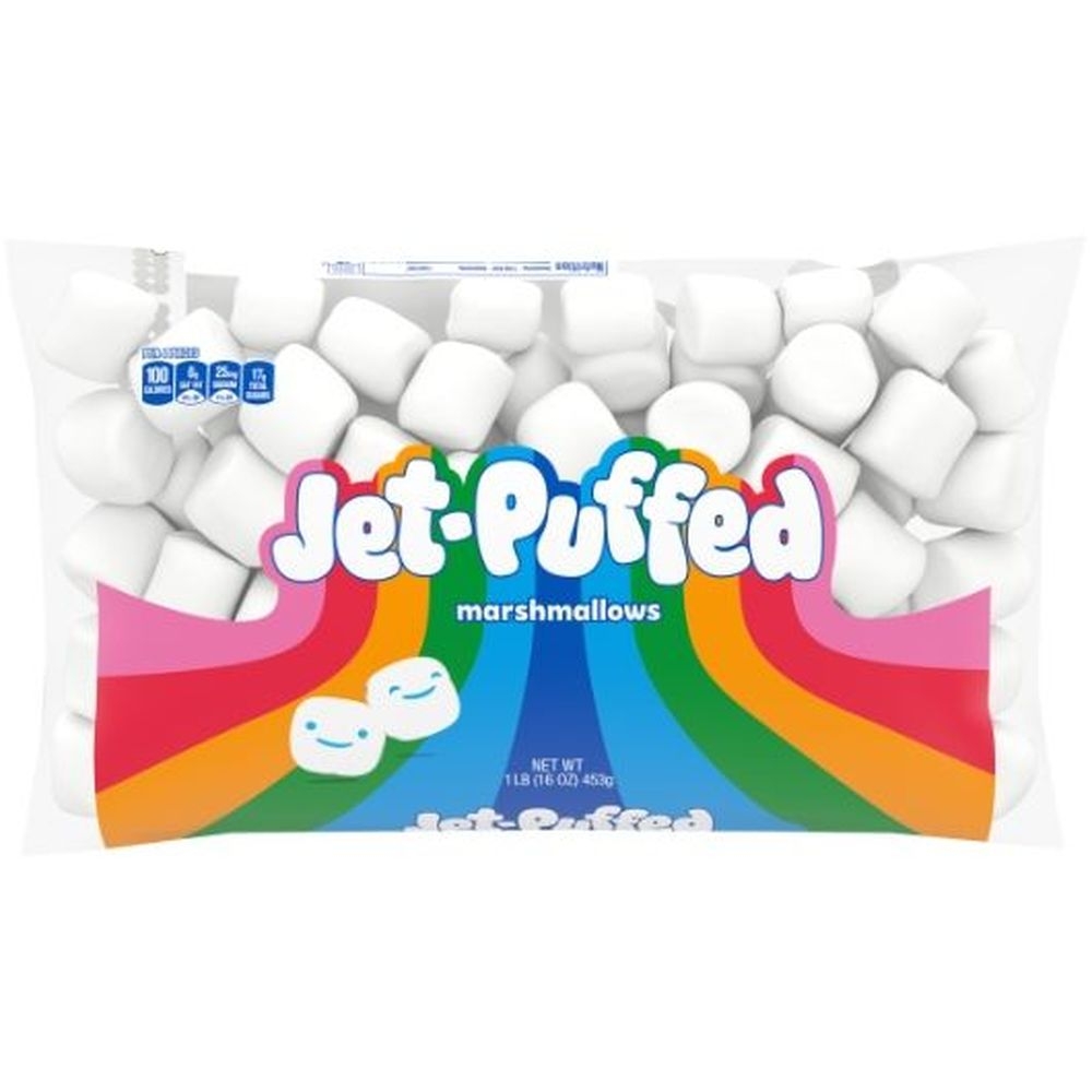 Jet-Puffed Marshmallows -  16 oz. bag, 12 per case