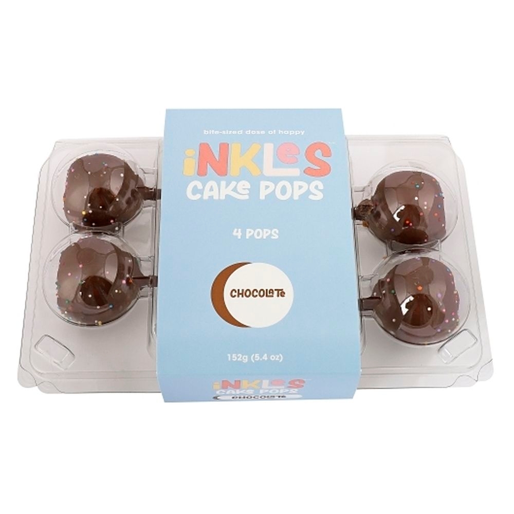 Chocolate Rainbow Cake Pop