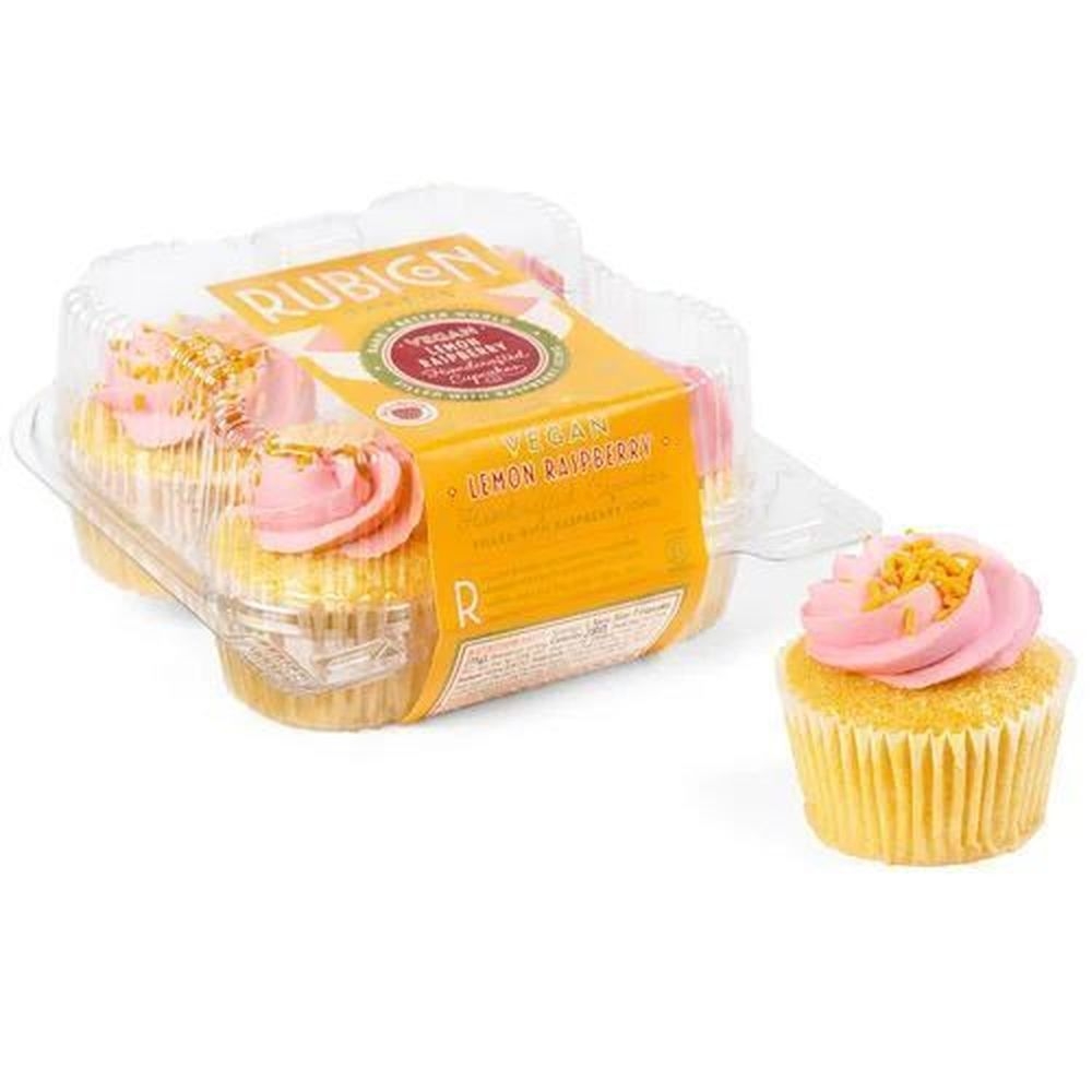 Vegan Lemon Raspberry Cupcakes