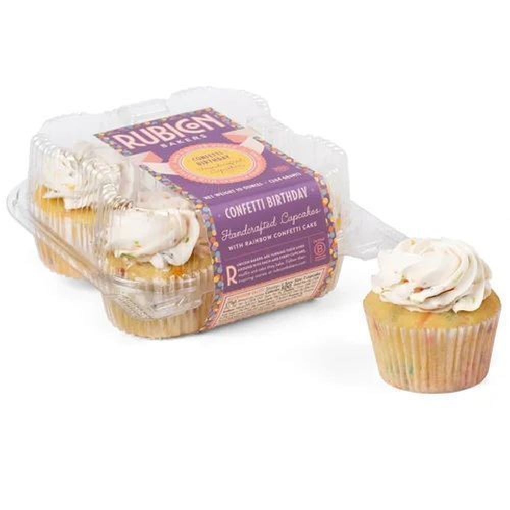 Confetti Birthday Cupcakes