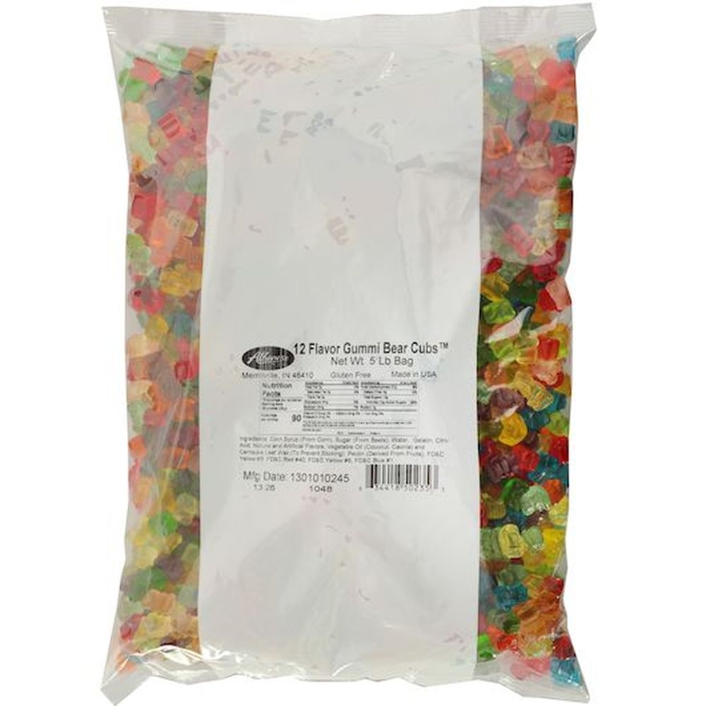 12 Flavor Gummi Bear Cubs