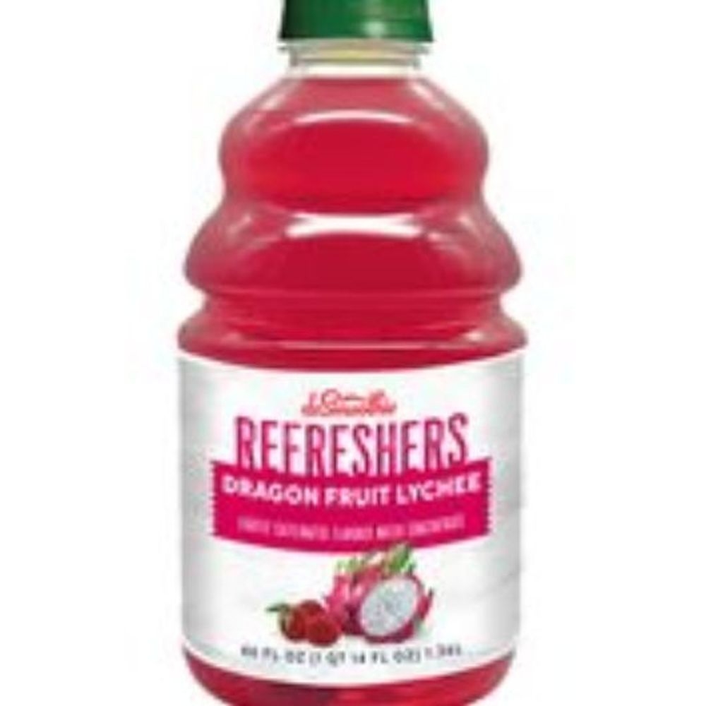 Dr. Smoothie Dragon Fruit Lychee Refresher, 46 Ounce -- 6 per case