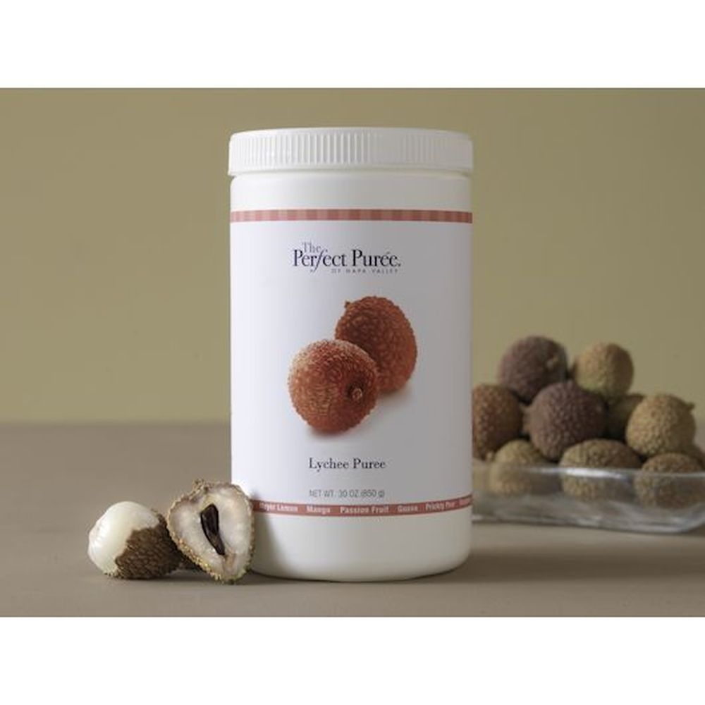 The Perfect Puree Lychee Puree, 30 Ounce -- 6 per case.