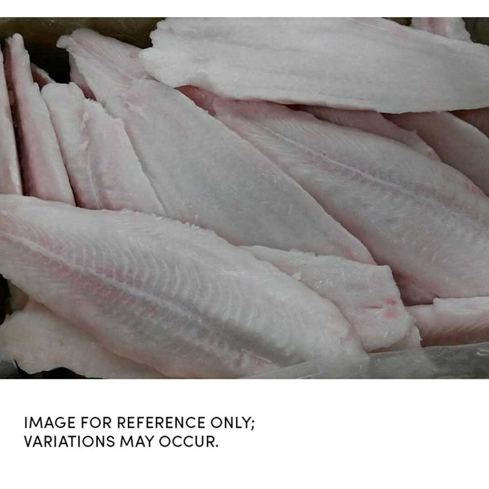 Commodity Frozen Seafood Skinless Boneless Swai Fillet, 15 Pound