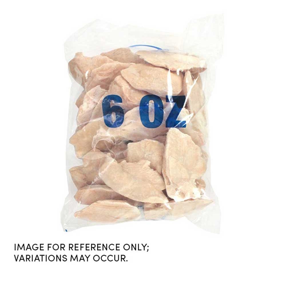 Commodity Poultry Individual Quick Frozen Marinated Chicken Breast, 6 Ounce -- 4 per case.