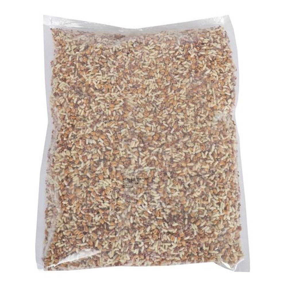 Savor Imports Individual Quick Frozen Fully Cooked Farro Blend Brown Rice Quinoa, 4 Pound -- 6 per case.