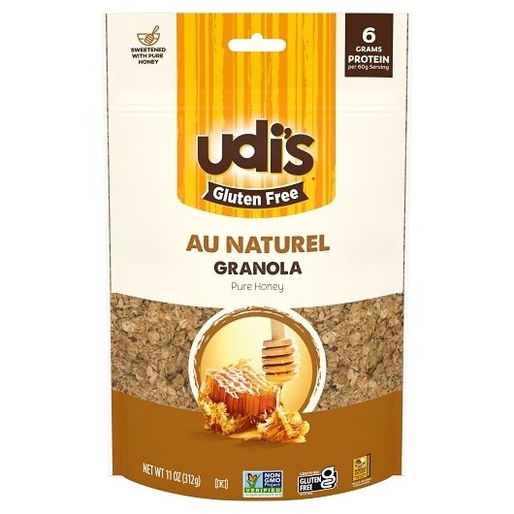 Udi's Au Naturel Pure And Simple Granola, 12 Ounce -- 6 Per Case
