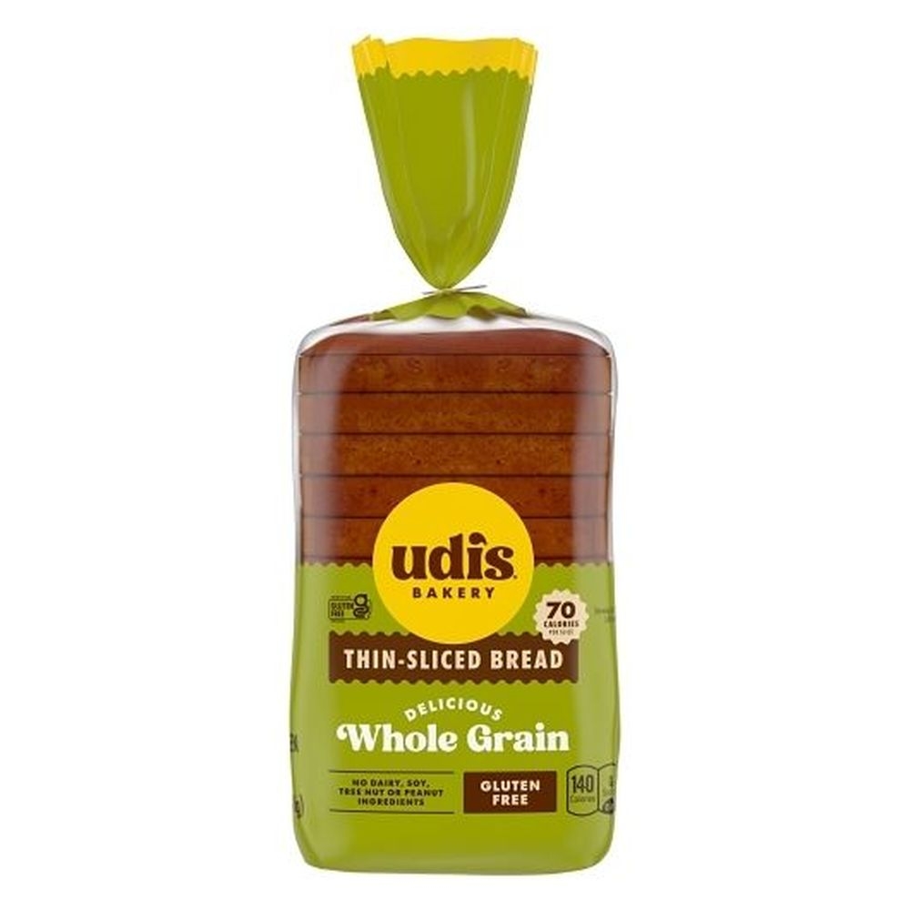 Udi's Delicious Whole Grain Bread, 12 Ounce -- 8 Per Case
