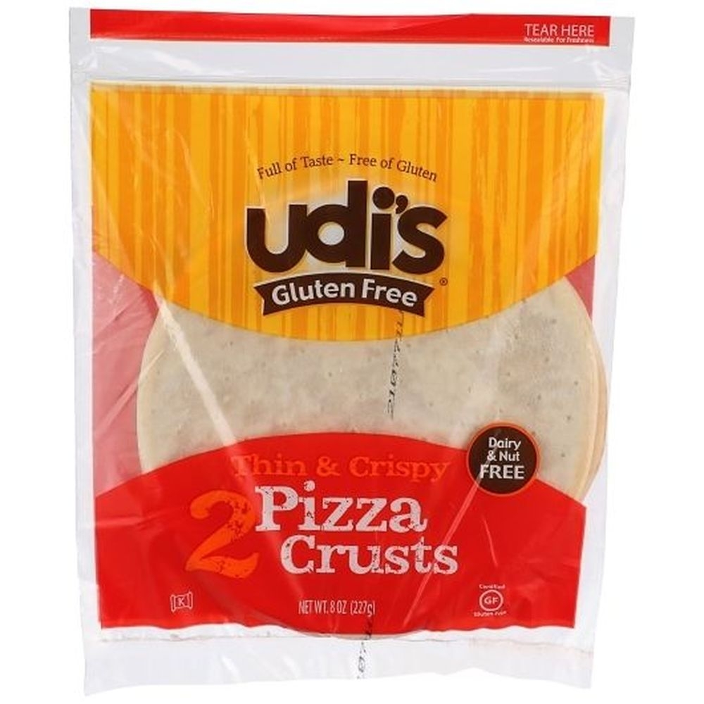 Udis Pizza Crusts, 8 Ounce -- 8 per case.