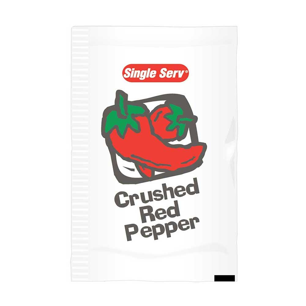 Single Serv Crushed Red Pepper Packets, 1 Gram -- 200 per case.