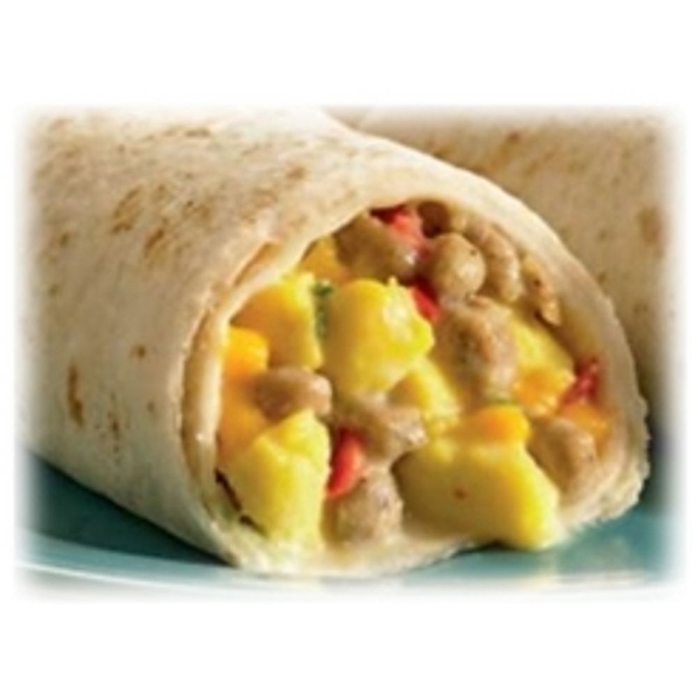 Sausage Egg and Cheese Burrito