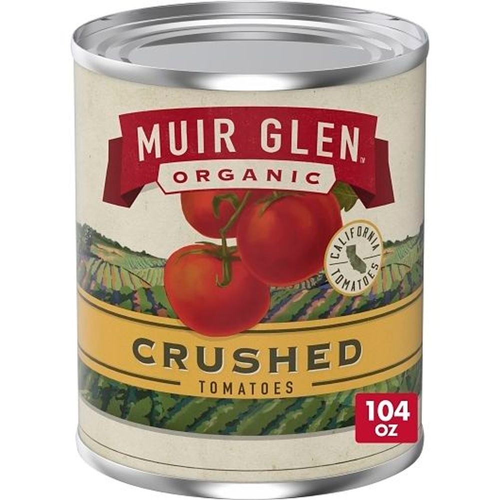 Muir Glen Organic Crushed Tomato In Puree, 104 Ounce -- 6 per case.