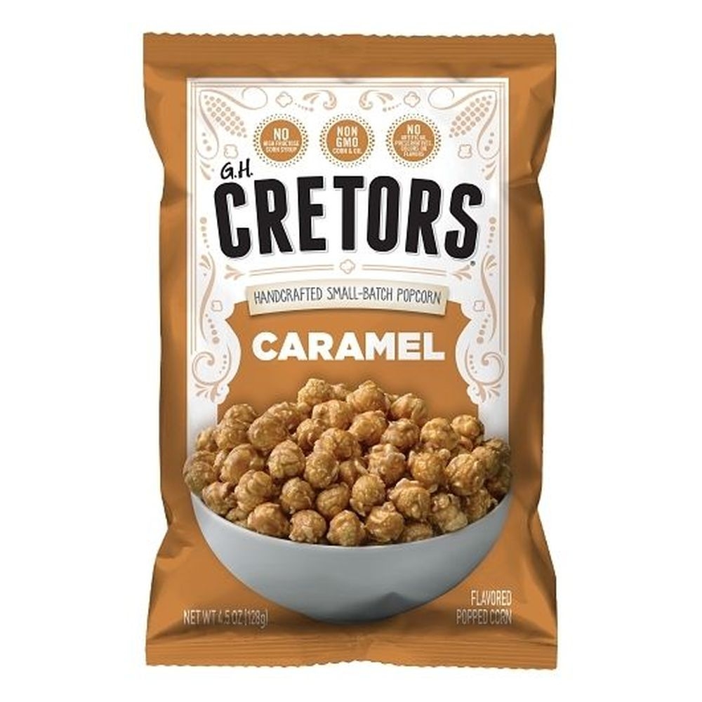 GH Cretors Caramel Flavored Popcorn, 4.5 Ounce -- 6 per case