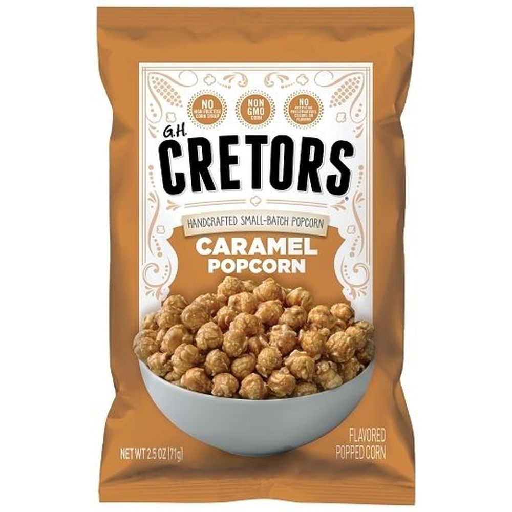Caramel Popcorn Flavored Popped Corn - Single Serve