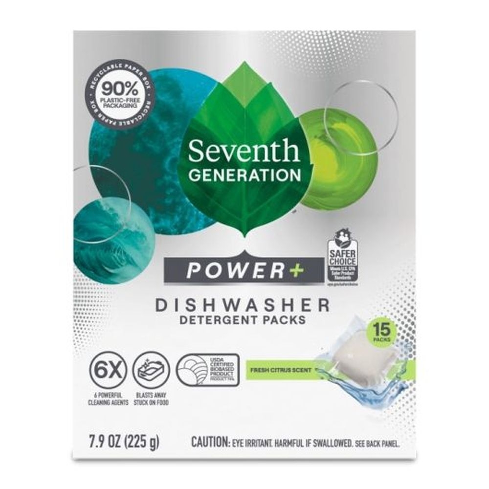 Fresh Citrus Power Plus Automatic Dishwasher Detergent Tabs