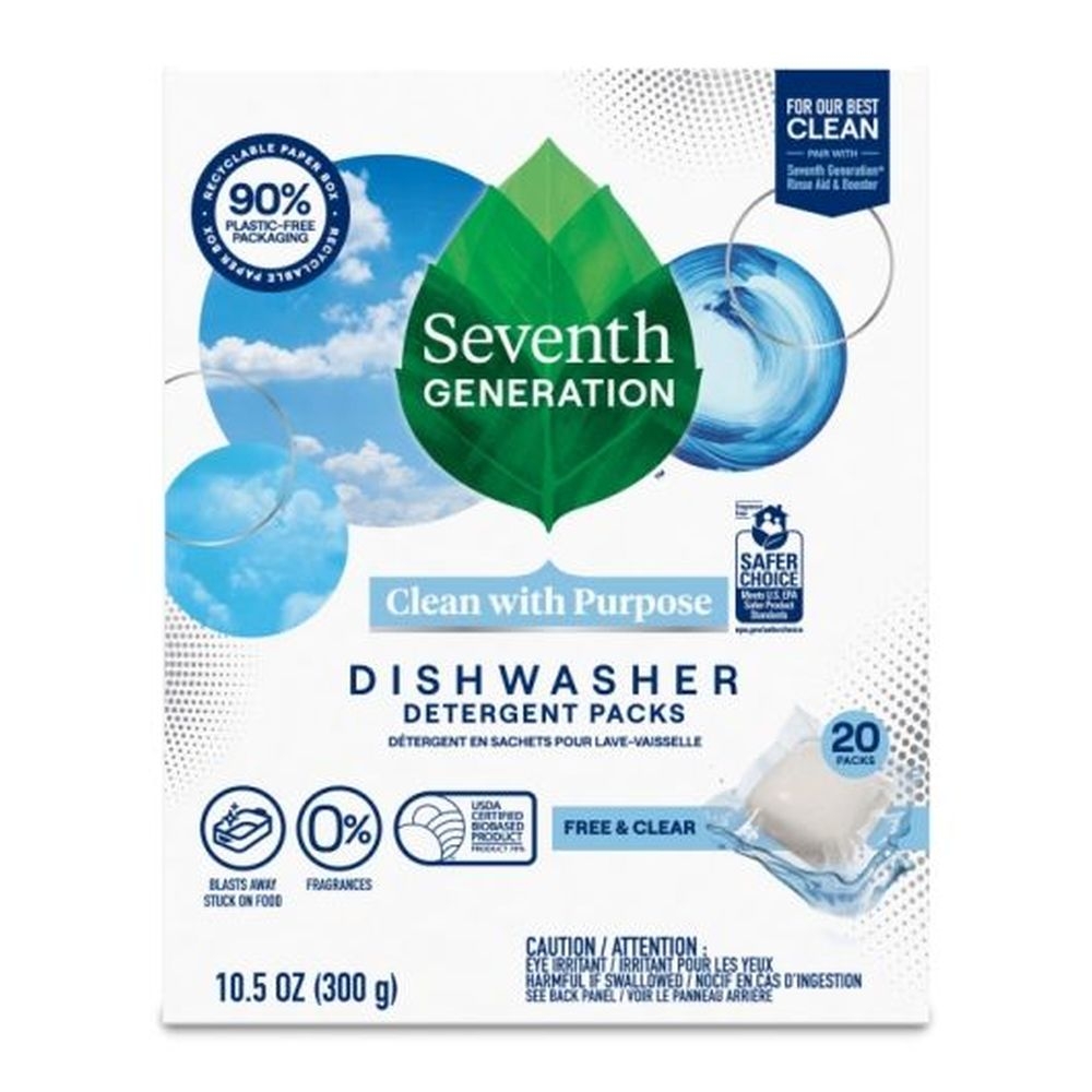 Free and Clear Automatic Dishwasher Detergent Tabs
