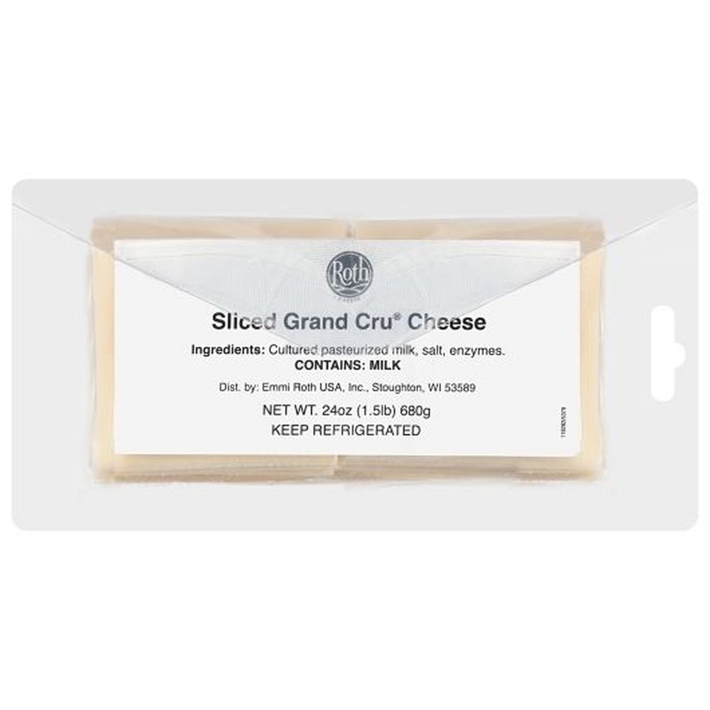 Sliced Grand Cru Cheese