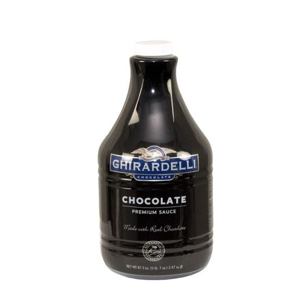 Ghirardelli Black Label Chocolate Sauce, 87.3 Ounce -- 6 per case