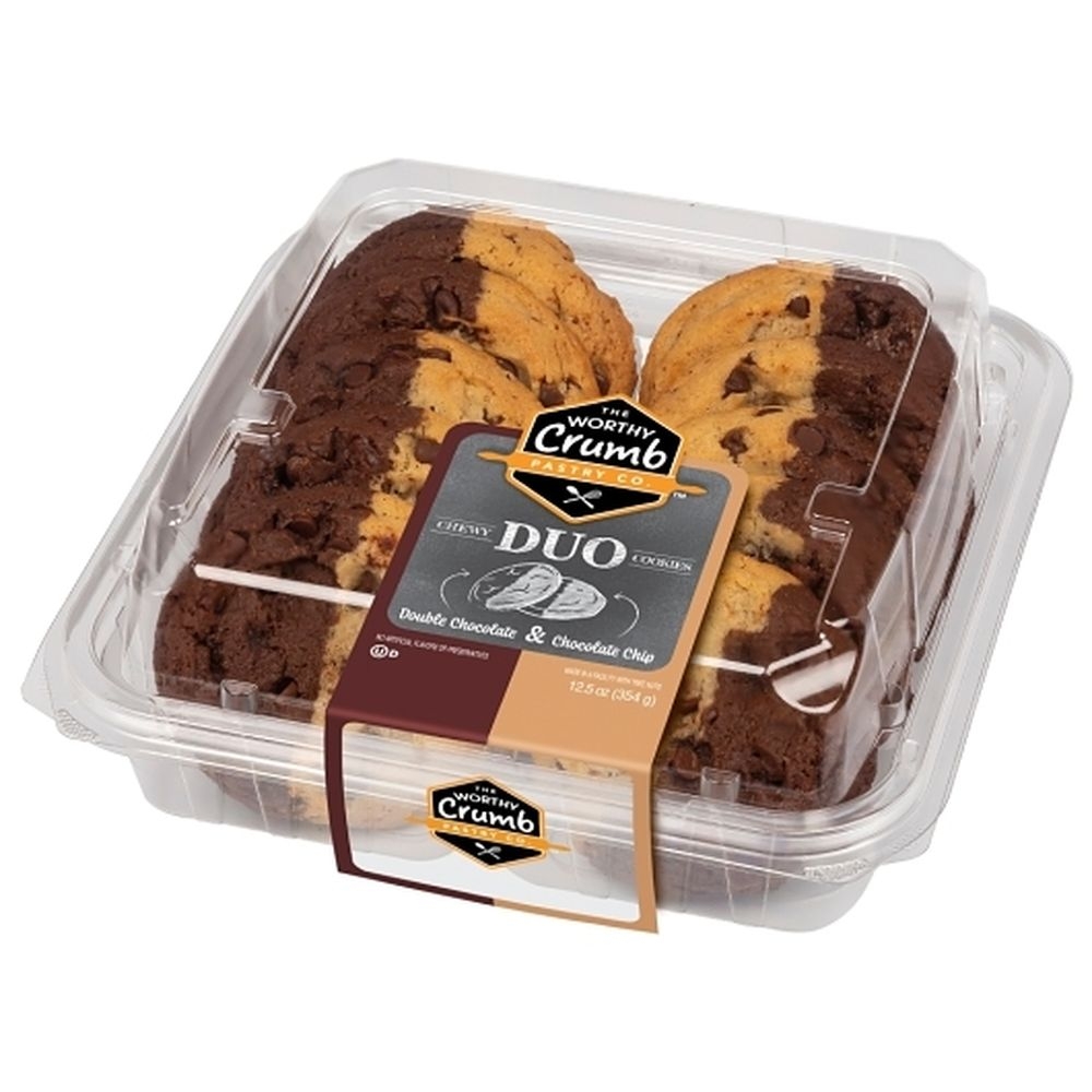 Double Chocolate and Chocolate Chip Duo Cookies