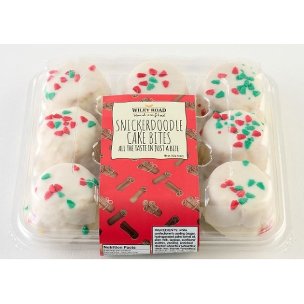 Snickerdoodle Cake Bites