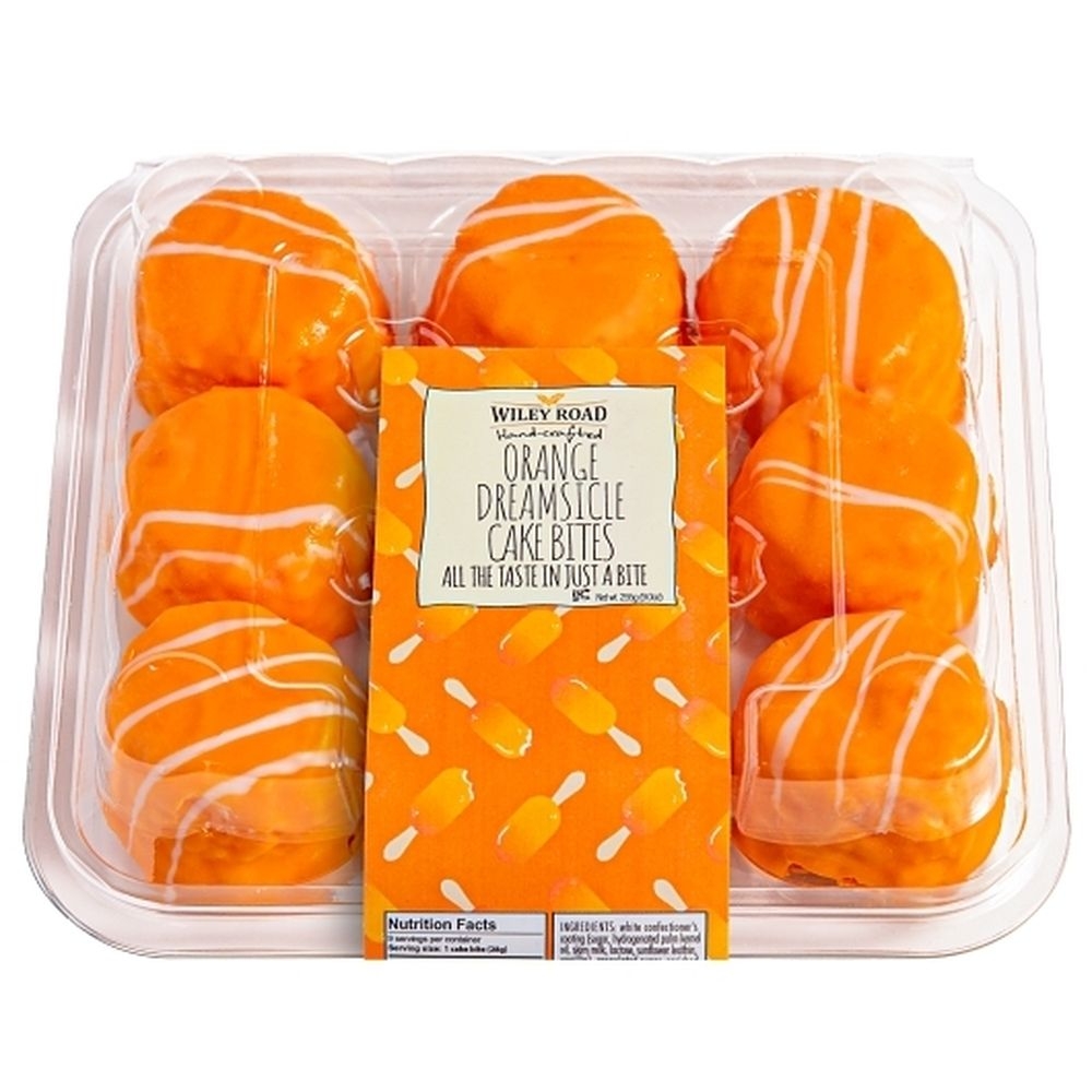 Orange Dreamsicle Cake Bites